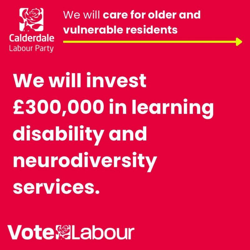 Pledge to invest in disability & neurodiversity services