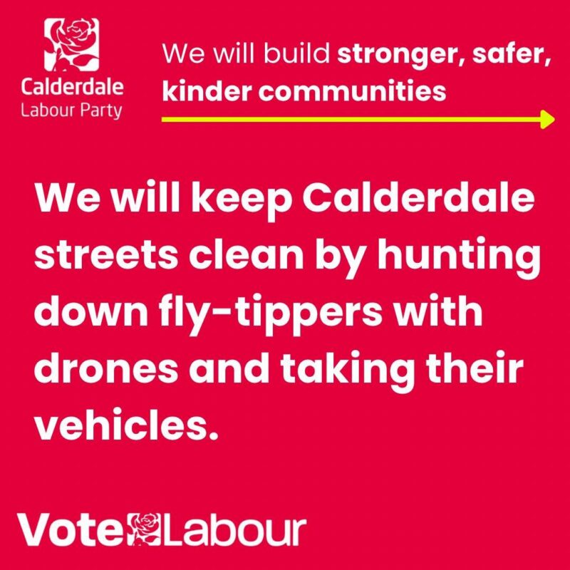 Pledge to tackle fly-tipping