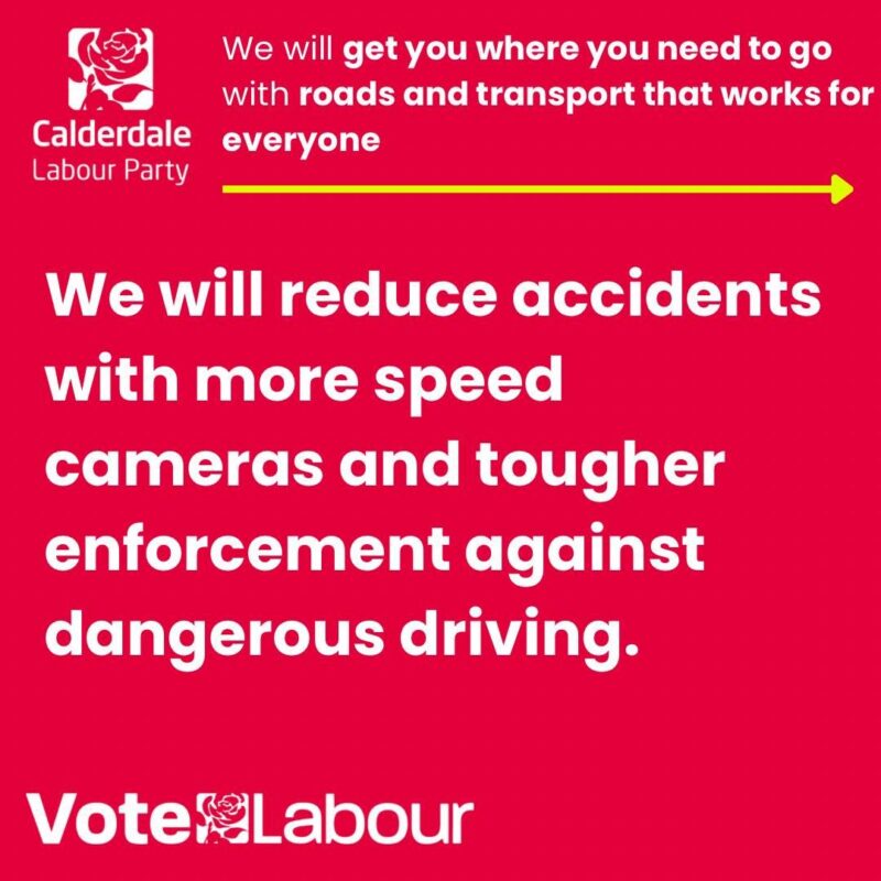 Pledge to make roads safer